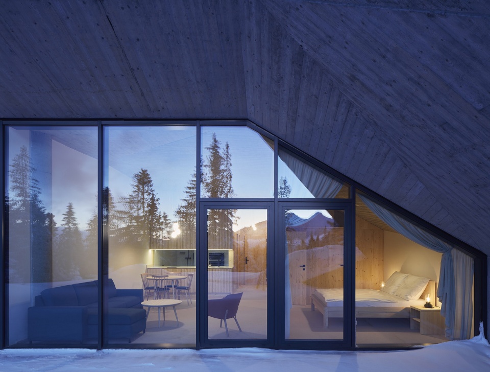 bachledka summit facilities by compass architekti