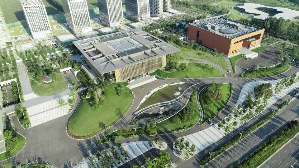 Landscape of Jining Cultural Center Phase I LDG