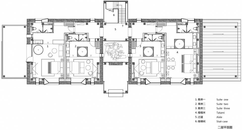 nanchawan shiwu tribe homestay by the design institute of landscape and architecture china academy of art