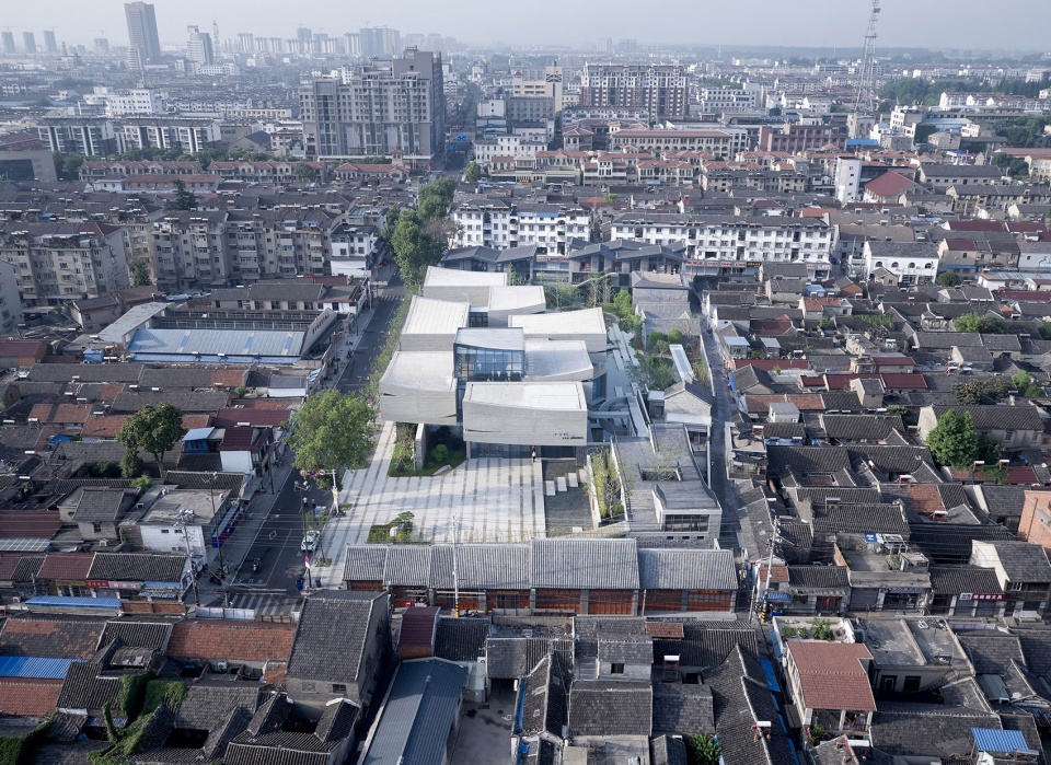 cultural characteristic block of wang zengqi memorial hall china by tjad