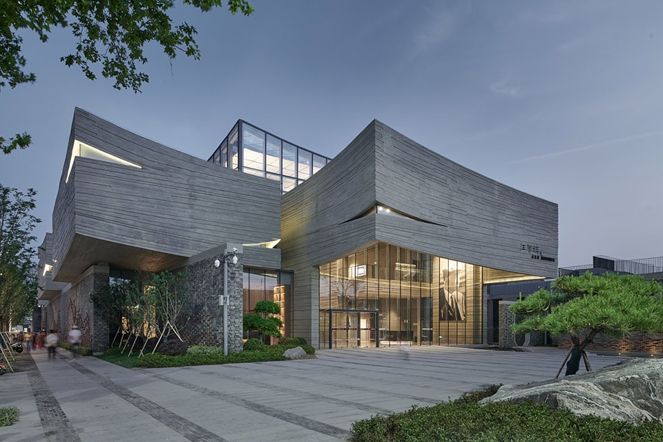 cultural characteristic block of wang zengqi memorial hall china by tjad