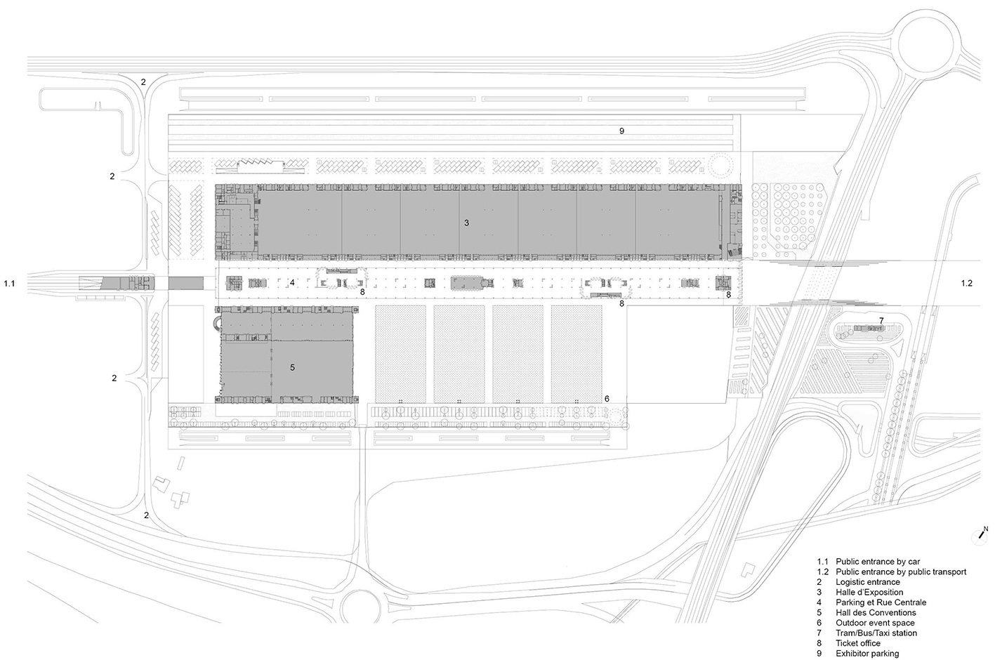 meett toulouse exhibition and convention centre by oma