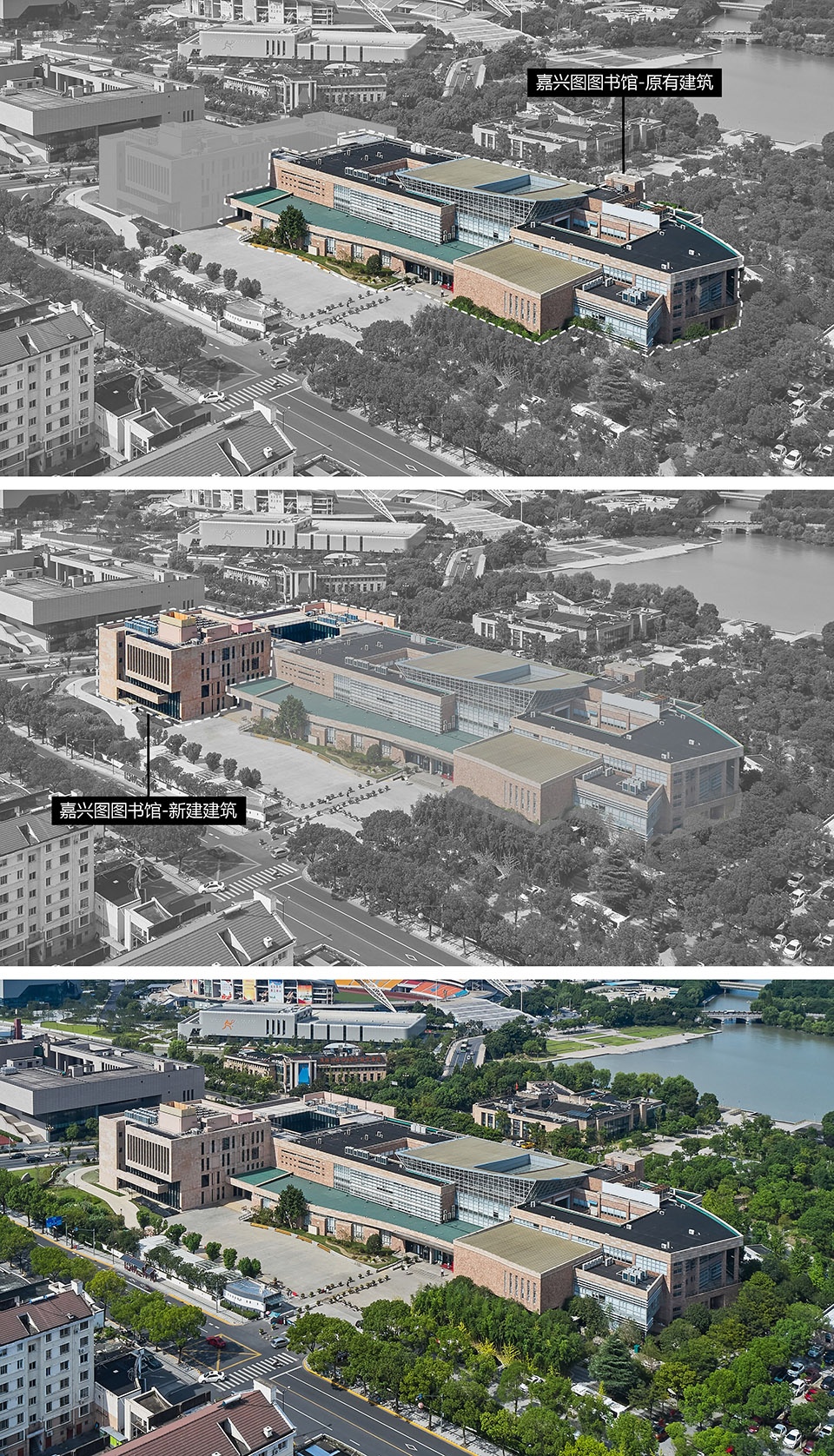 reconstruction and expansion project of jiaxing library china by sti design studio ziad