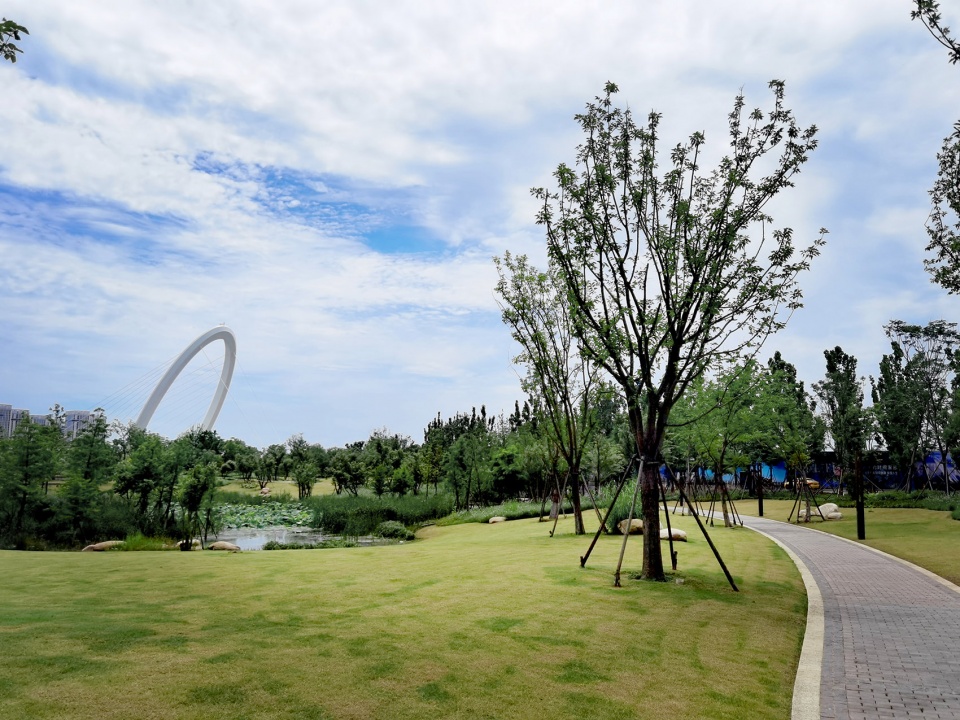 singapore nanjing eco hi tech island waterfront scenic belt china by palm design