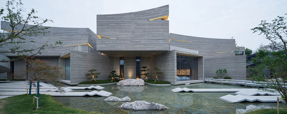cultural characteristic block of wang zengqi memorial hall china by tjad