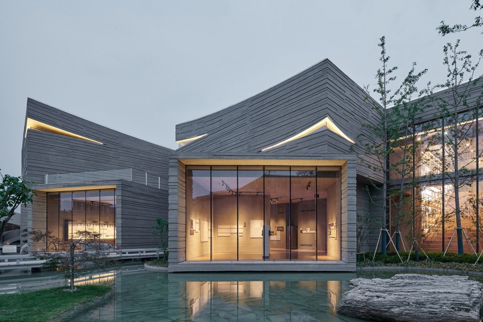 cultural characteristic block of wang zengqi memorial hall china by tjad