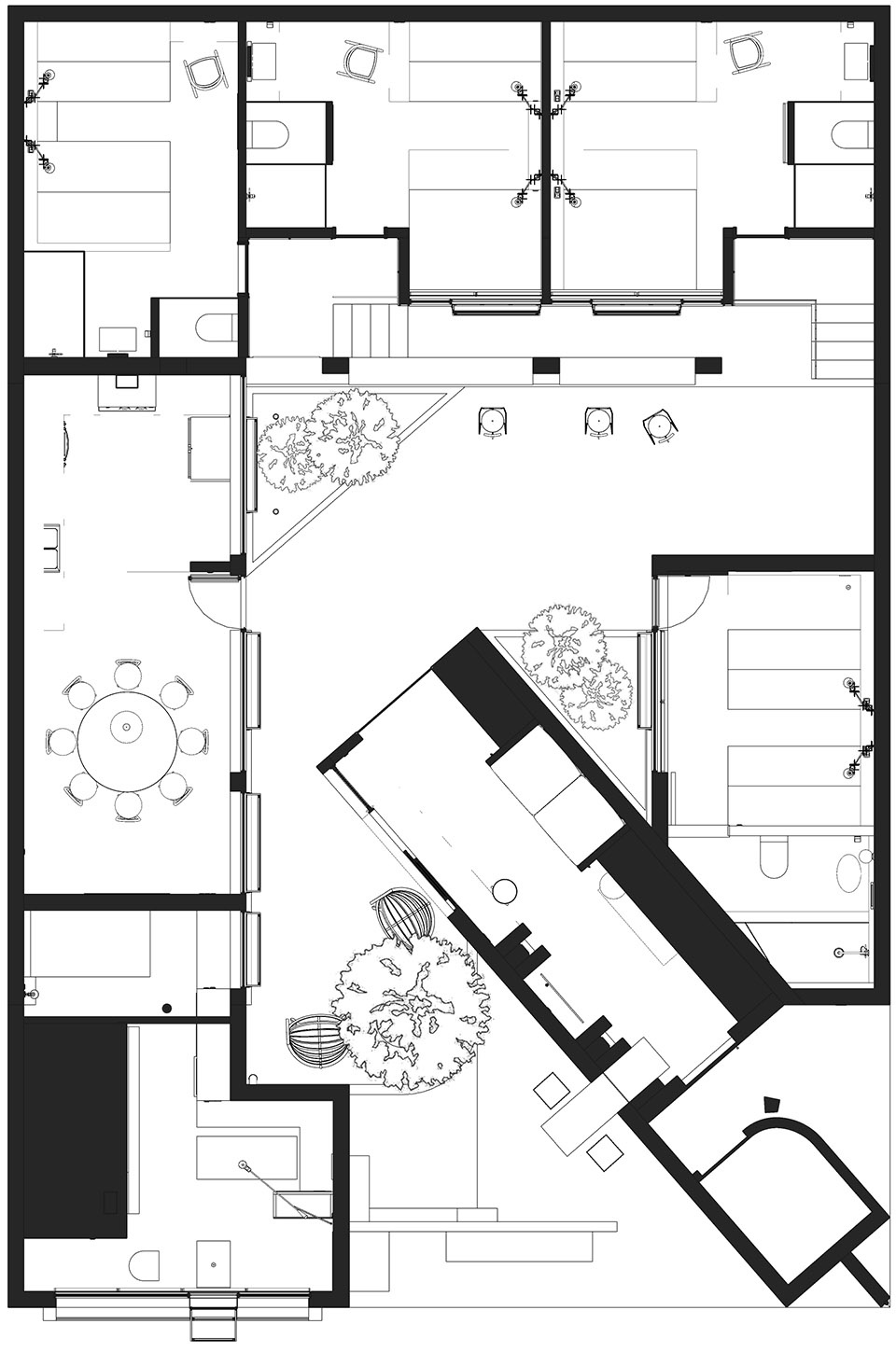 homestay in yanqing china by aml design studio