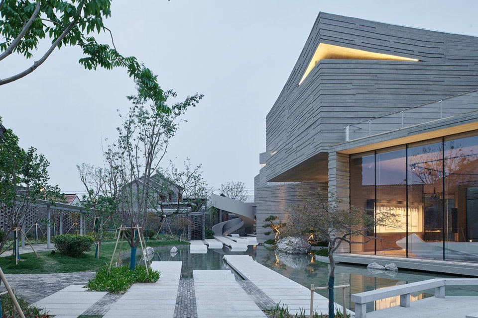 cultural characteristic block of wang zengqi memorial hall china by tjad