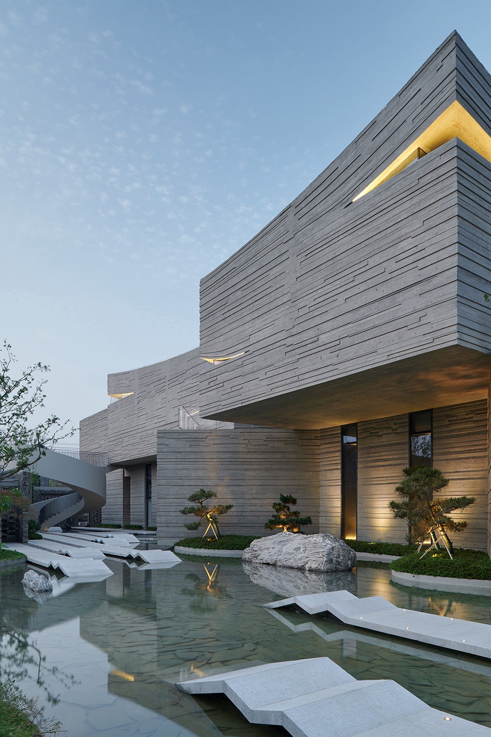 cultural characteristic block of wang zengqi memorial hall china by tjad