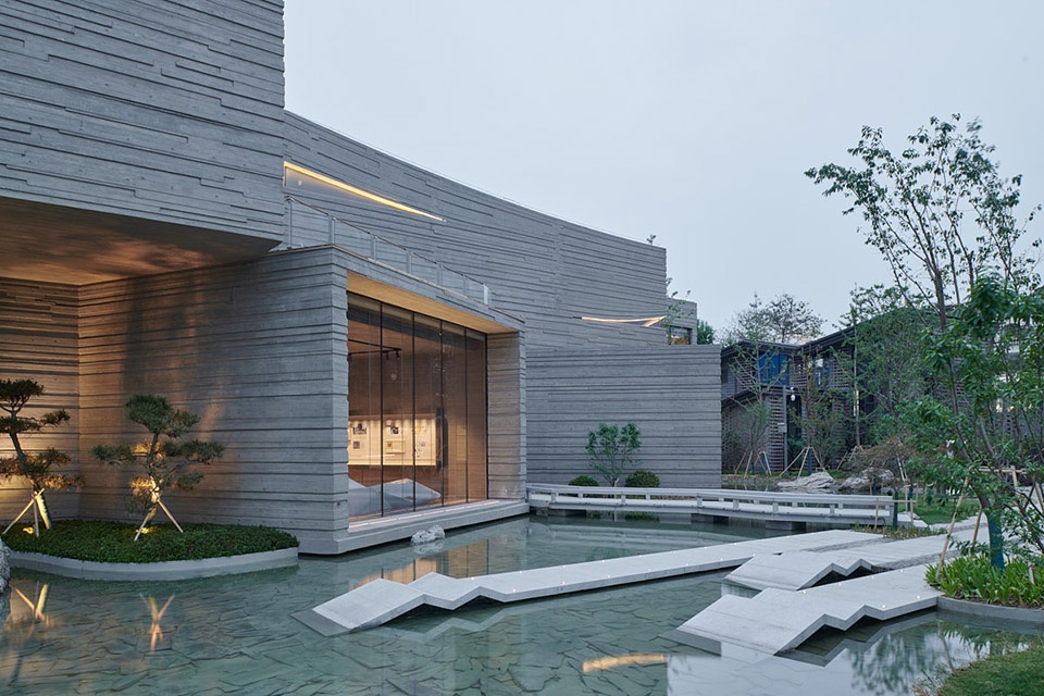 cultural characteristic block of wang zengqi memorial hall china by tjad