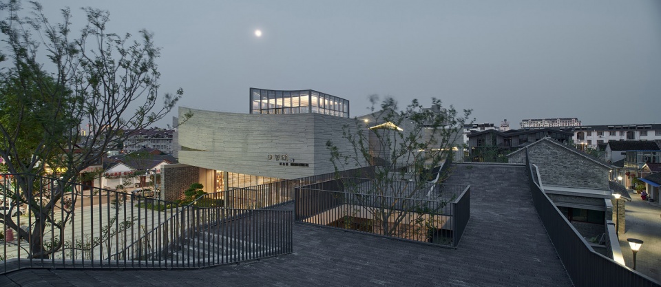 cultural characteristic block of wang zengqi memorial hall china by tjad