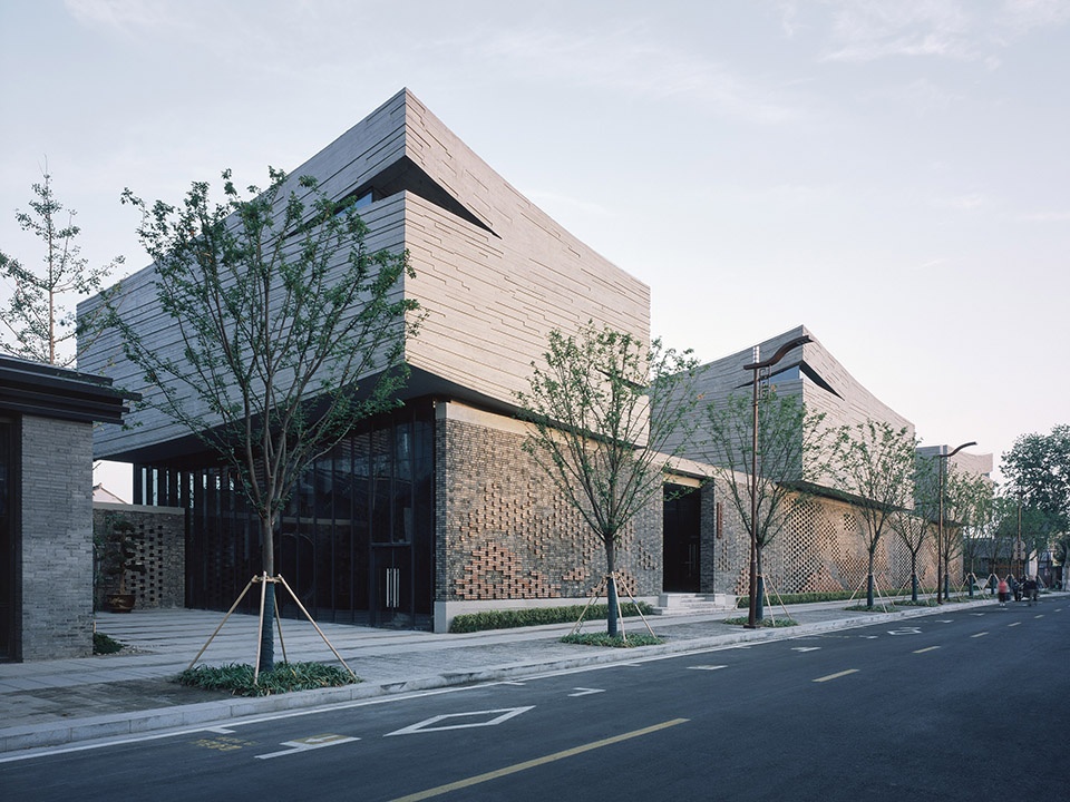 cultural characteristic block of wang zengqi memorial hall china by tjad