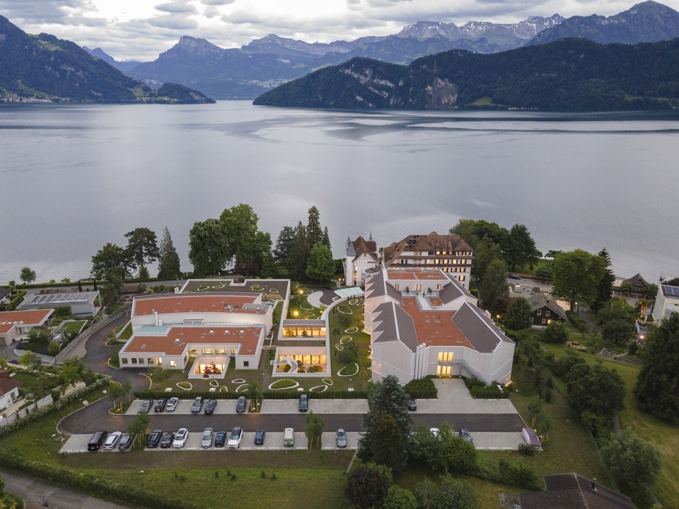 chenot palace weggis health wellness hotel by davide macullo architects