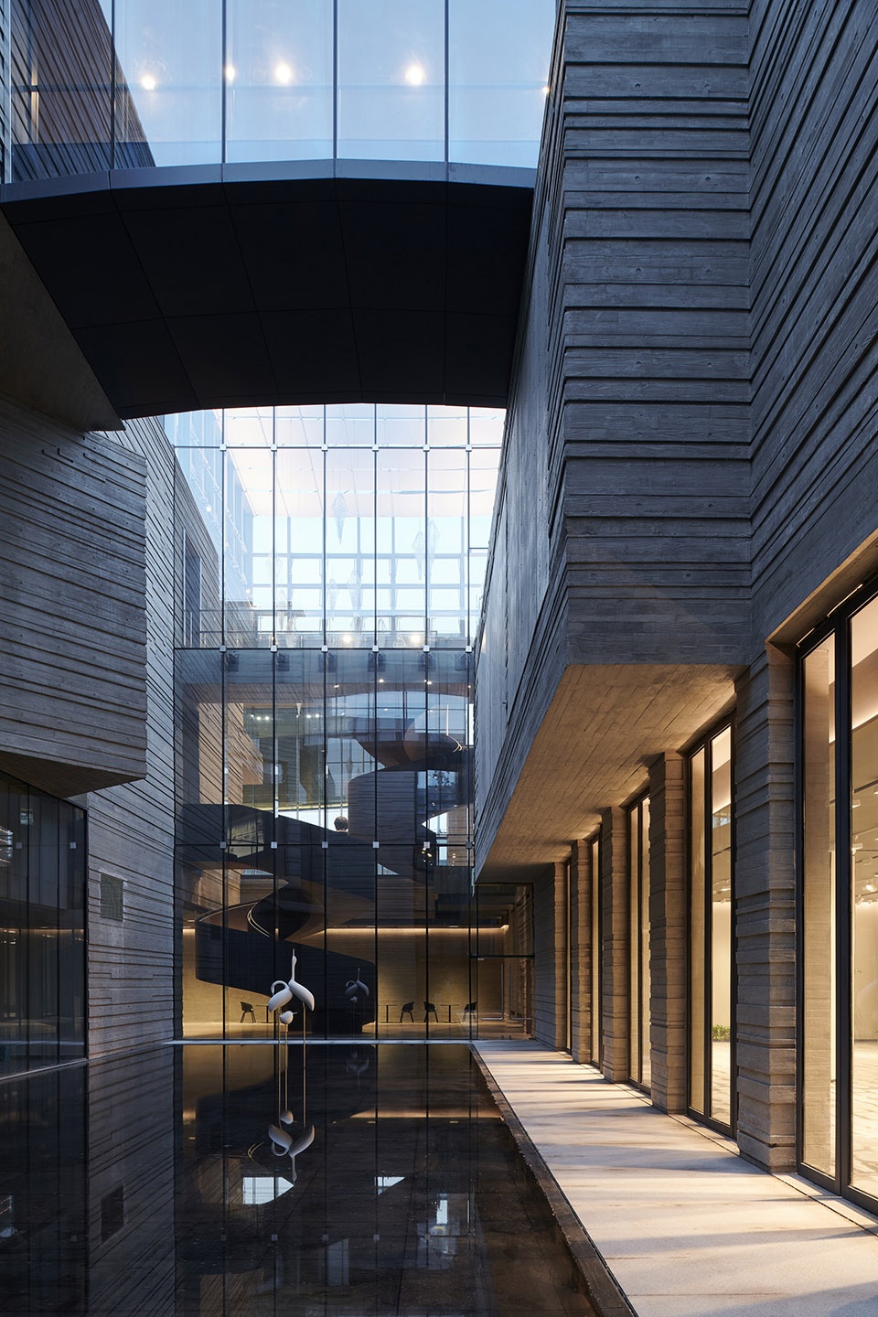 cultural characteristic block of wang zengqi memorial hall china by tjad