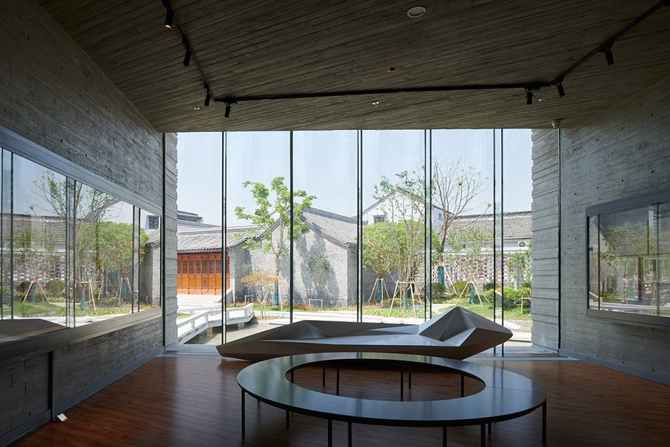 cultural characteristic block of wang zengqi memorial hall china by tjad