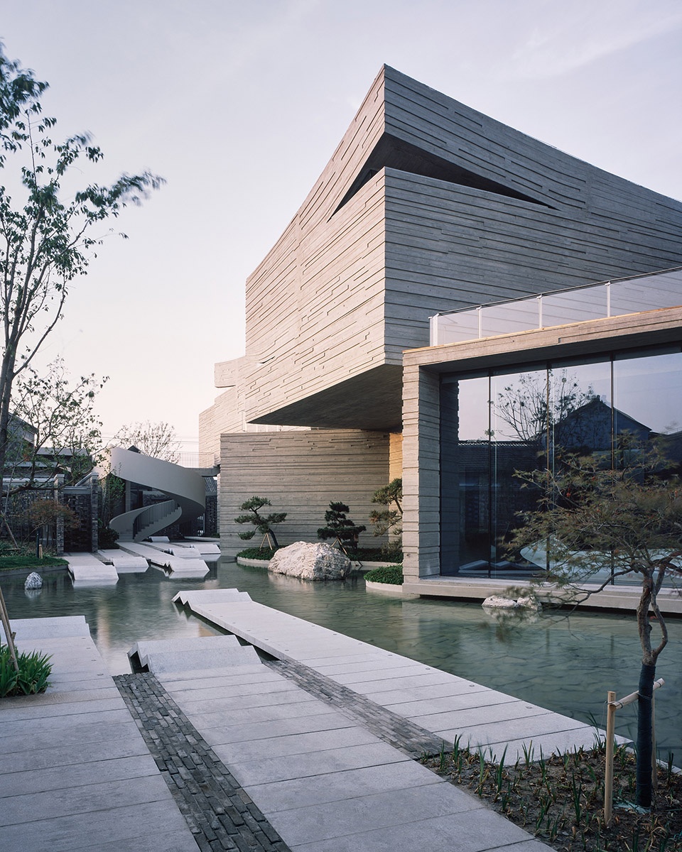 cultural characteristic block of wang zengqi memorial hall china by tjad