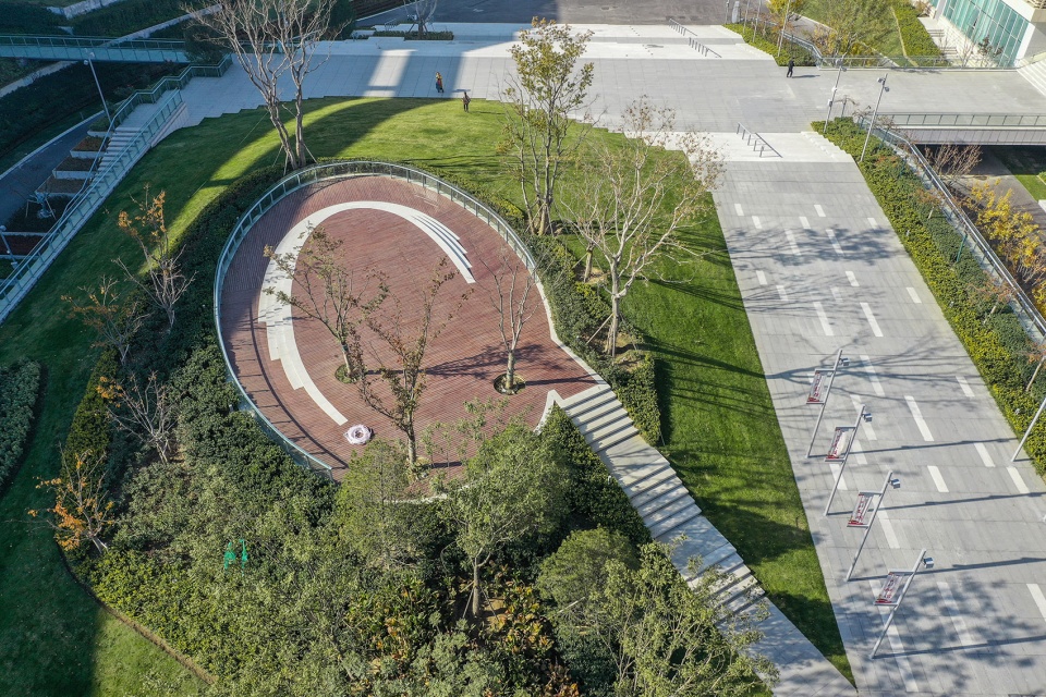 Landscape of Jining Cultural Center Phase I LDG