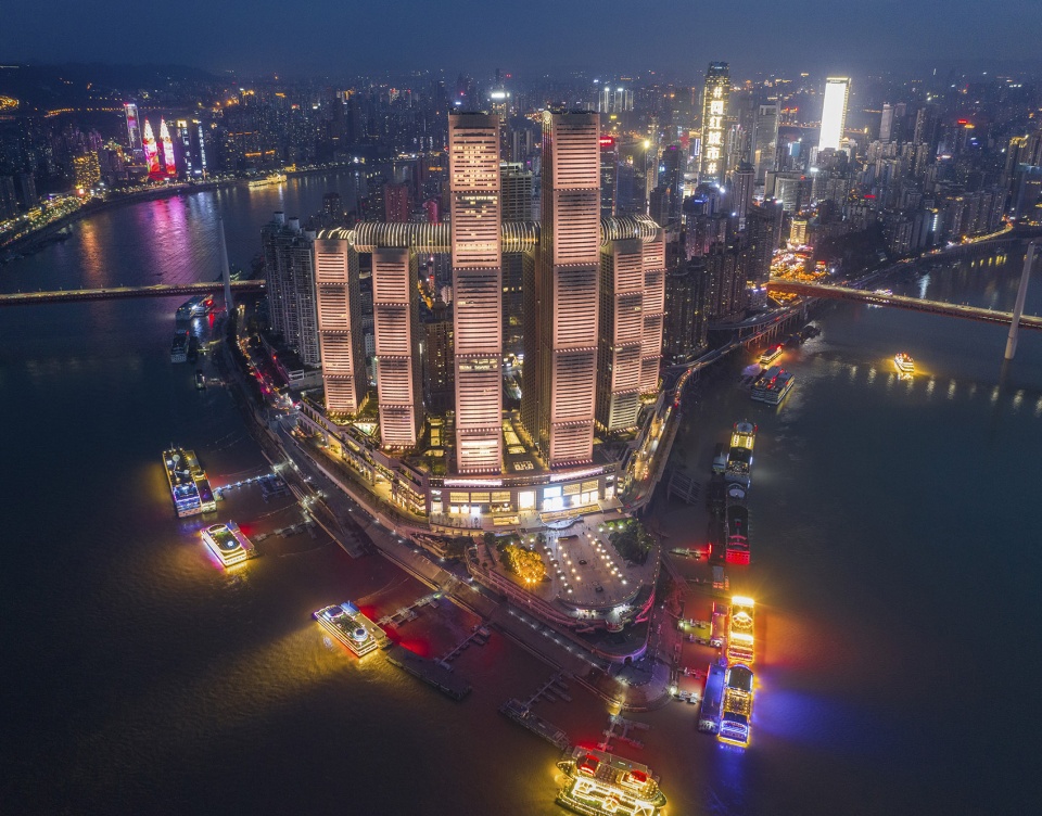 Raffles City Chongqing Safdie Architects