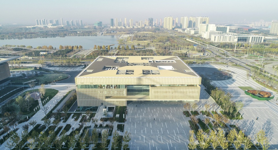 Landscape of Jining Cultural Center Phase I LDG