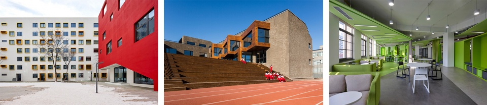 haikou school of the affiliated high school of peking university china by crossboundaries