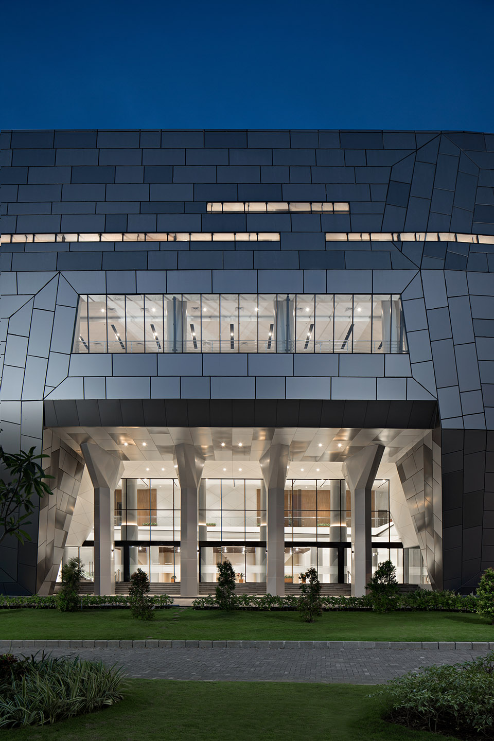 wm plenary hall indonesia by bgnr architects