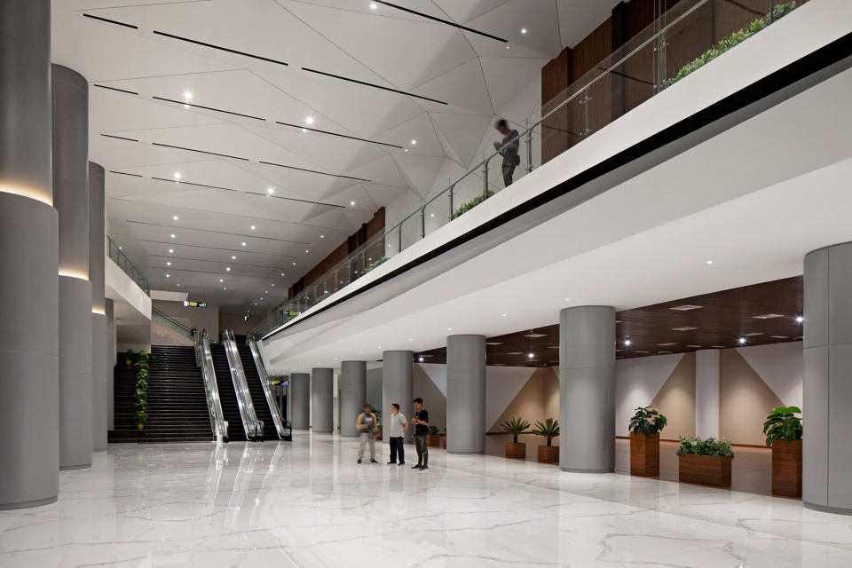 wm plenary hall indonesia by bgnr architects