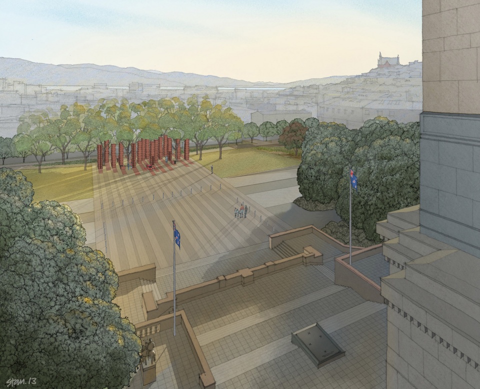 australian war memorial new zealand by tzg team