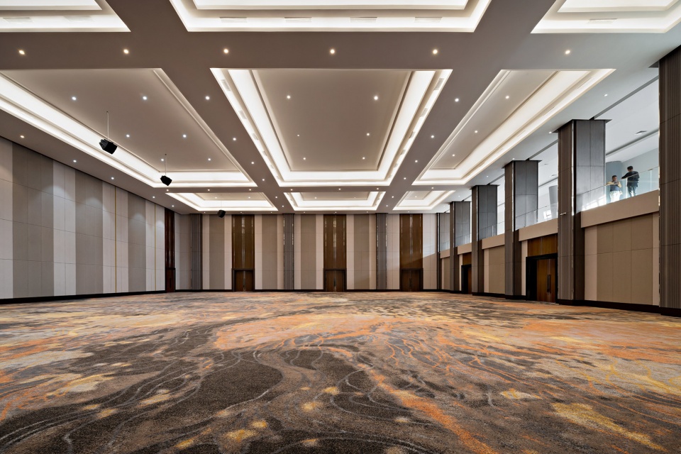 wm plenary hall indonesia by bgnr architects