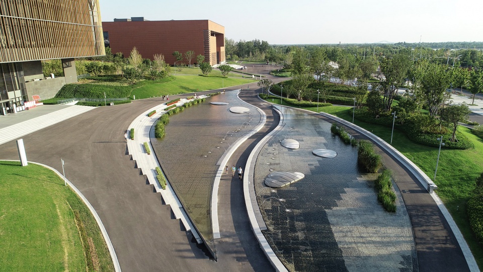 Landscape of Jining Cultural Center Phase I LDG