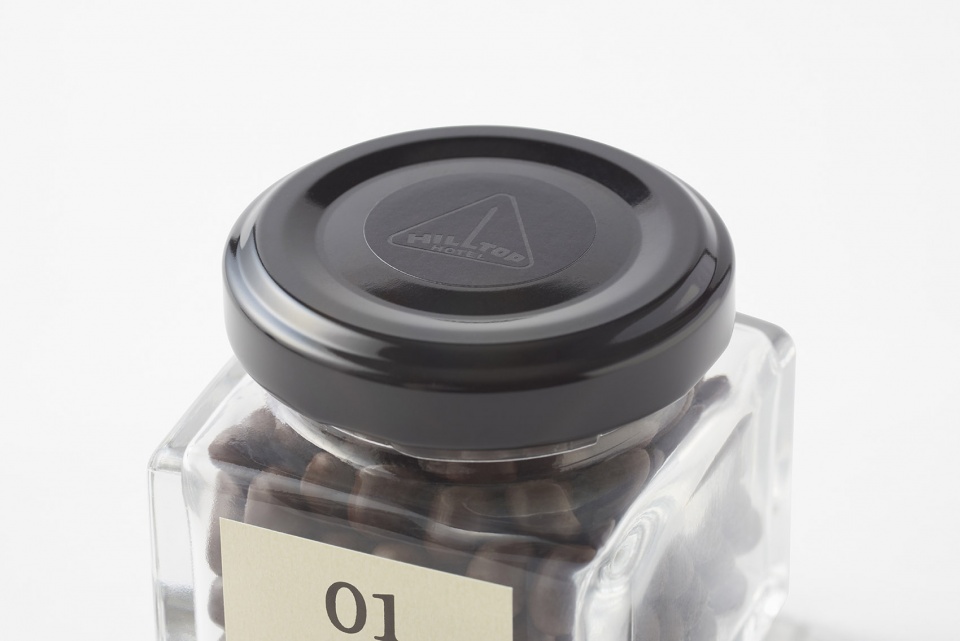 new confectionery packaging of hilltop hotel in tokyo by nend