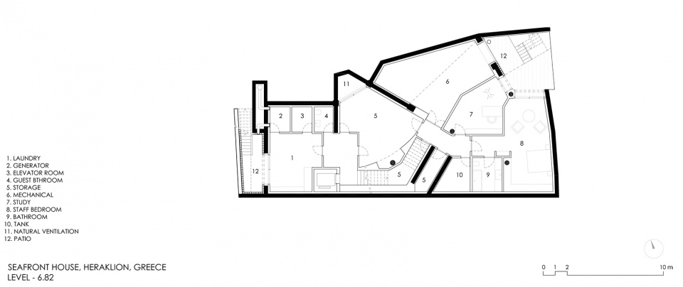 seafront house in crete greece davide macullo architects