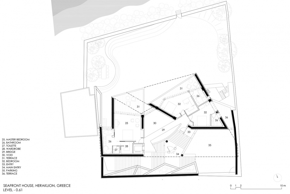 seafront house in crete greece davide macullo architects