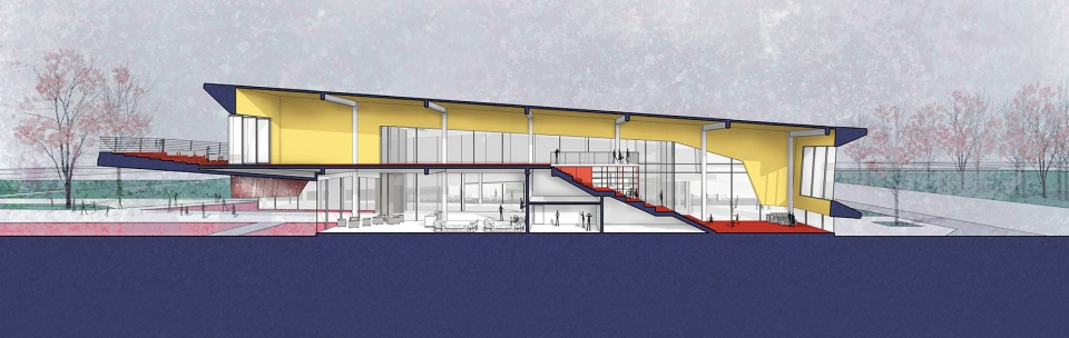 Xian Greenland Energy Art Center by Lacime Architects