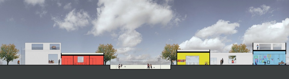the noor e mobin g2 primary school semnan province iran by fea studio