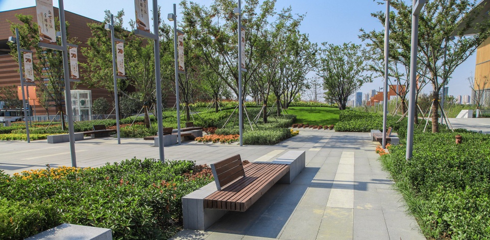 Landscape of Jining Cultural Center Phase I LDG