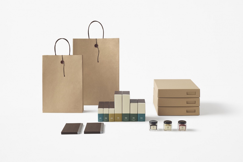 new confectionery packaging of hilltop hotel in tokyo by nend