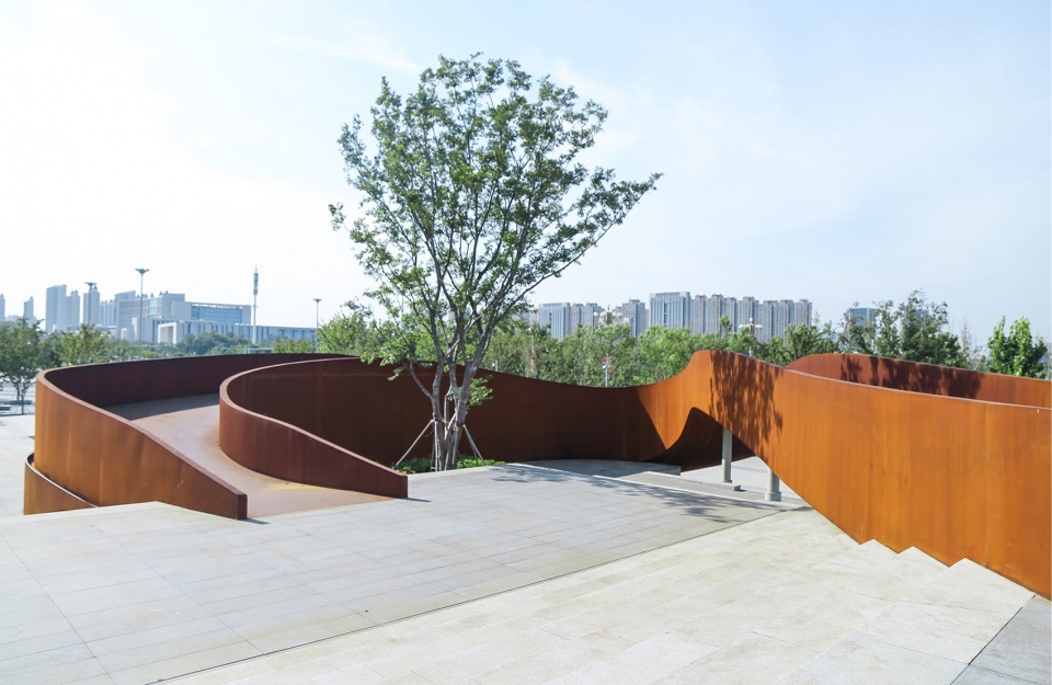 Landscape of Jining Cultural Center Phase I LDG