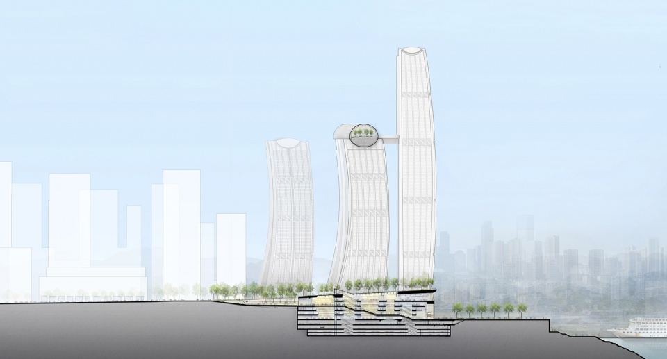 Raffles City Chongqing Safdie Architects