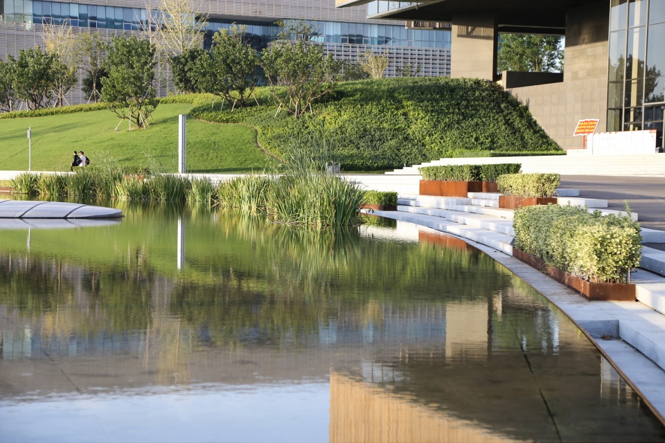 Landscape of Jining Cultural Center Phase I LDG
