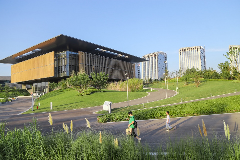 Landscape of Jining Cultural Center Phase I LDG