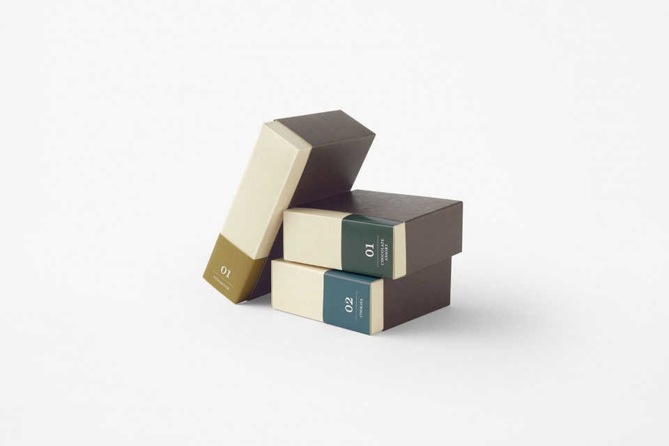new confectionery packaging of hilltop hotel in tokyo by nend