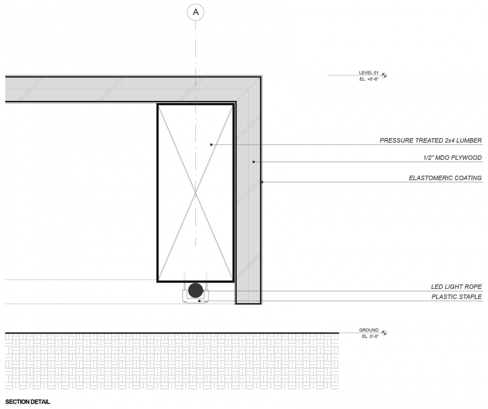The Line Plan elevations detail 5 拷贝