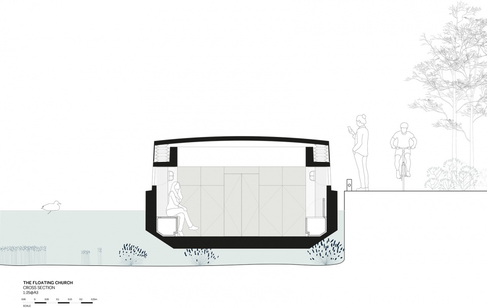 genesis floating churh by denizen works