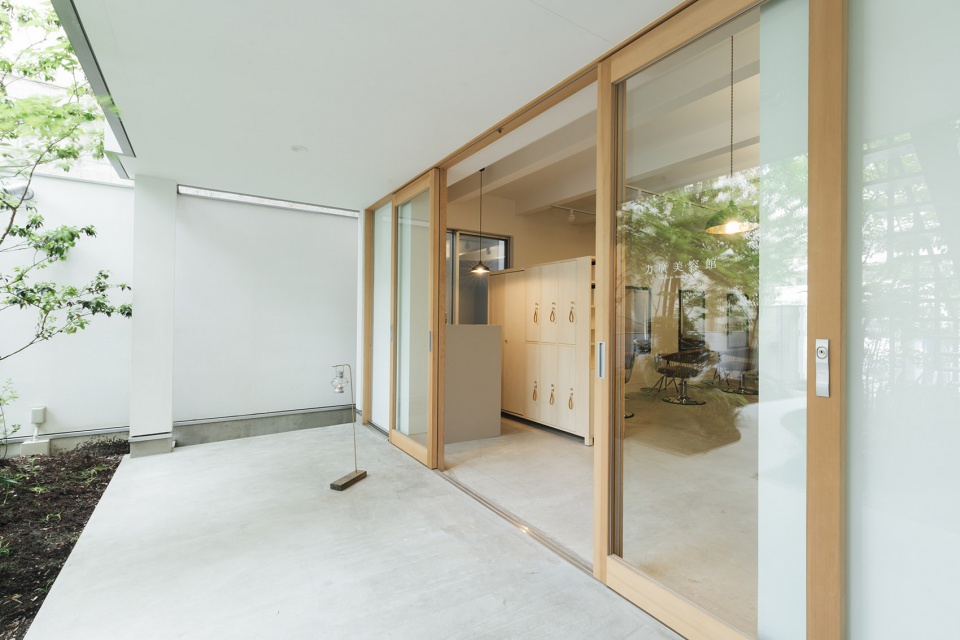 rikihiro hairsalon by hankura design
