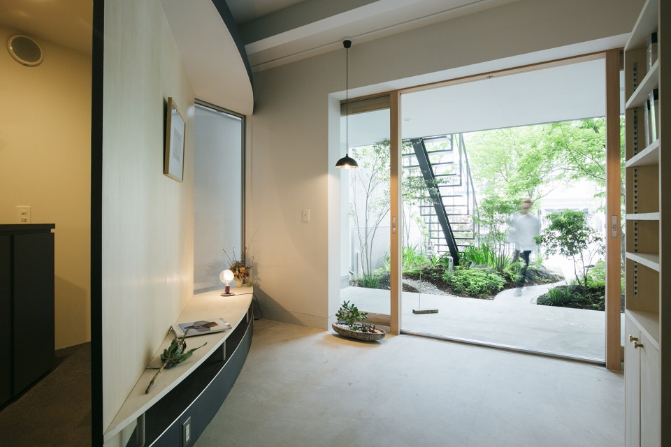 rikihiro hairsalon by hankura design