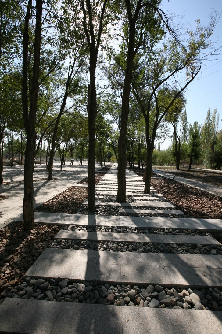 xinjiang bole peoples park transform design block a china by r land