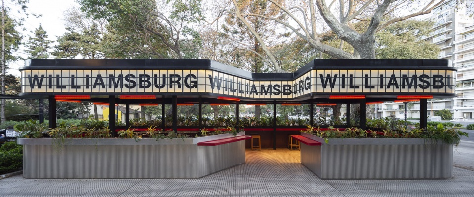 outside restaurant in buenos aires by hitzig militello architectsoutside restaurant in buenos aires by hitzig militello architects