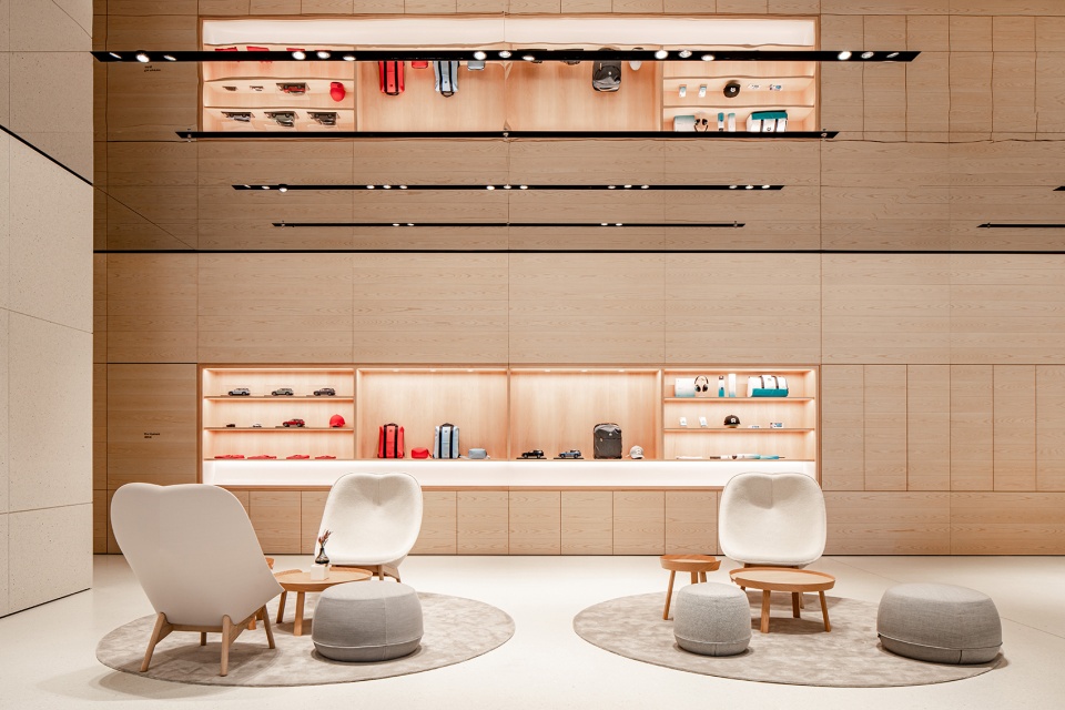nio tianjin flagship store by raams architecture studio