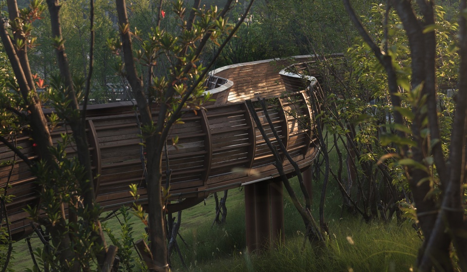 shangrao zhuxi paradise times park china by palm design