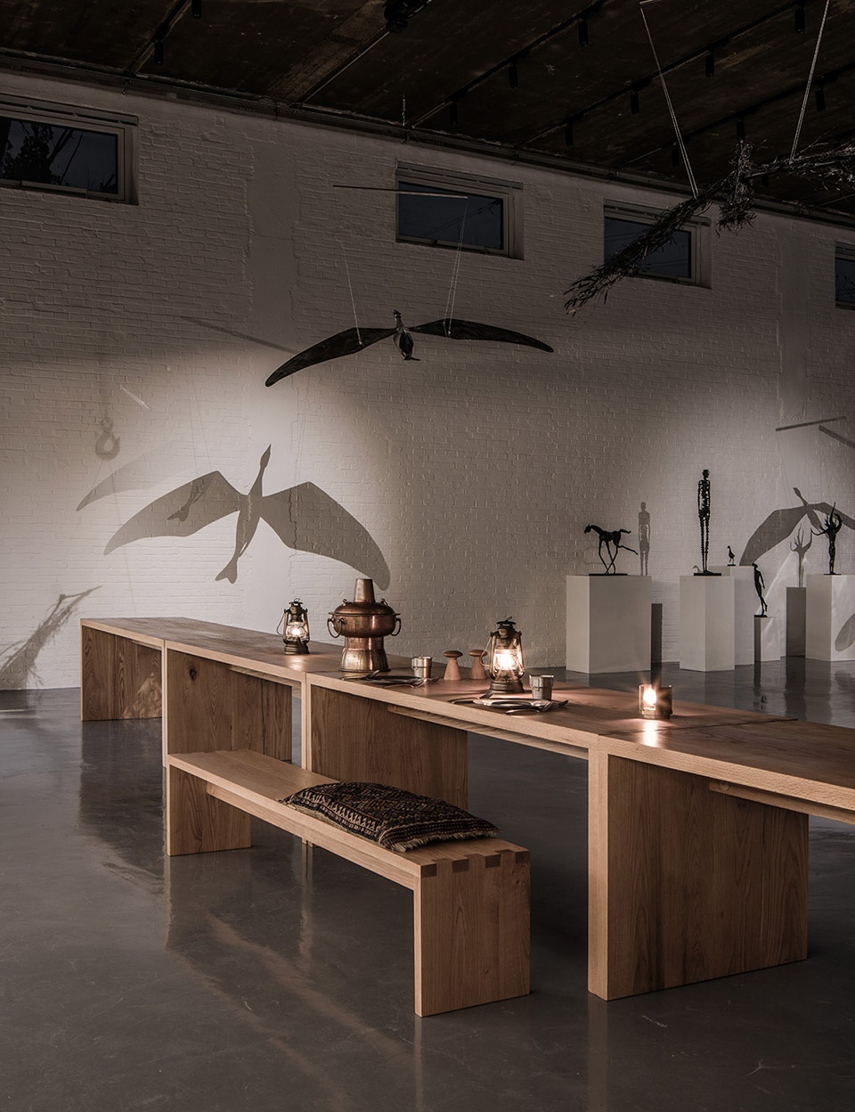 mercedes unimog showroom in beijing by guo ban er
